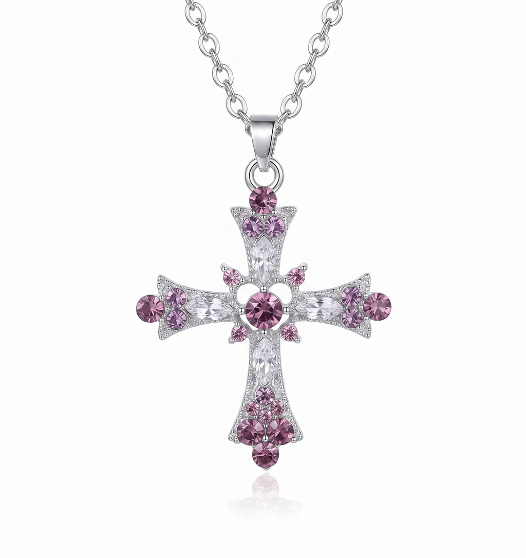 Amethyst Cross