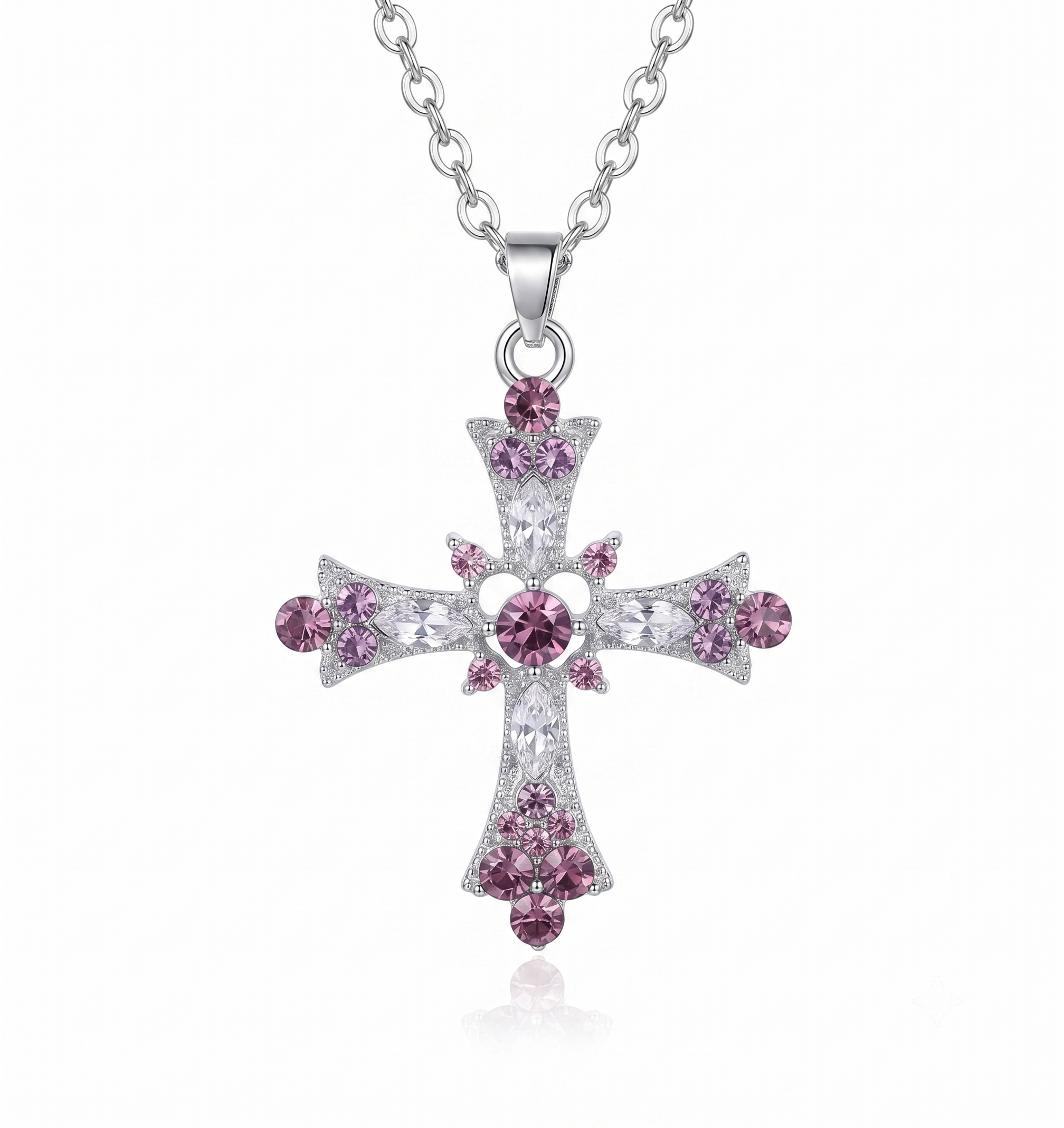 Amethyst Cross