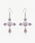 Cross Drop Earrings