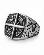 Compass Signet Ring