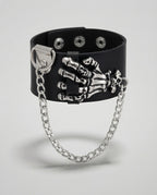 Gravebound Gothic Skull Cuff