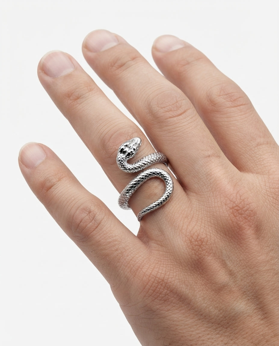 Serpent Coil Ring