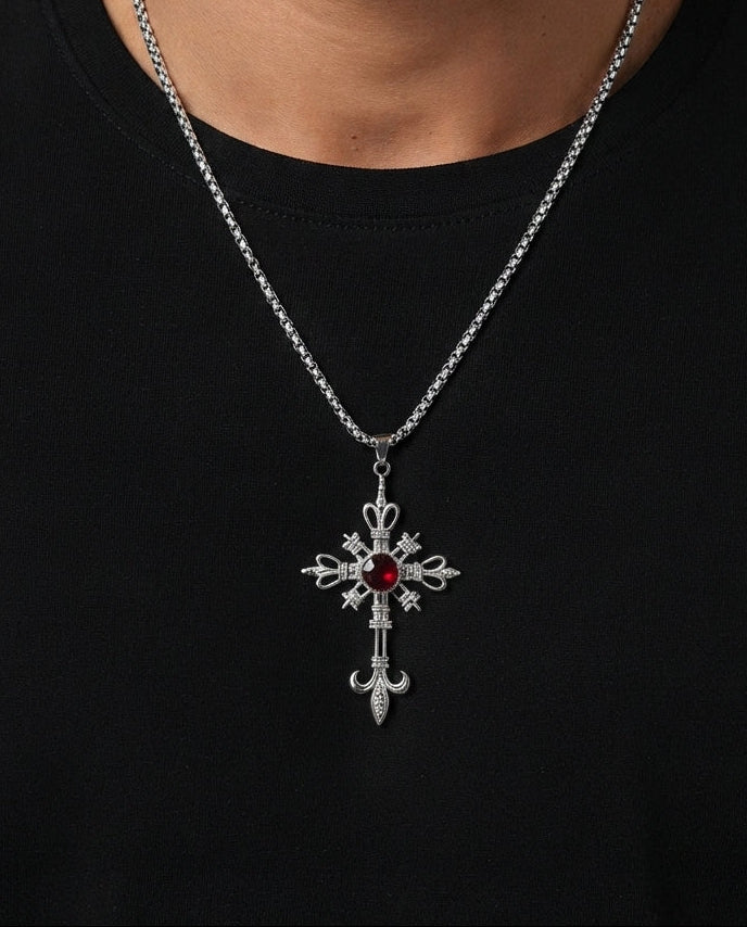 The Fallen Cross Pendant