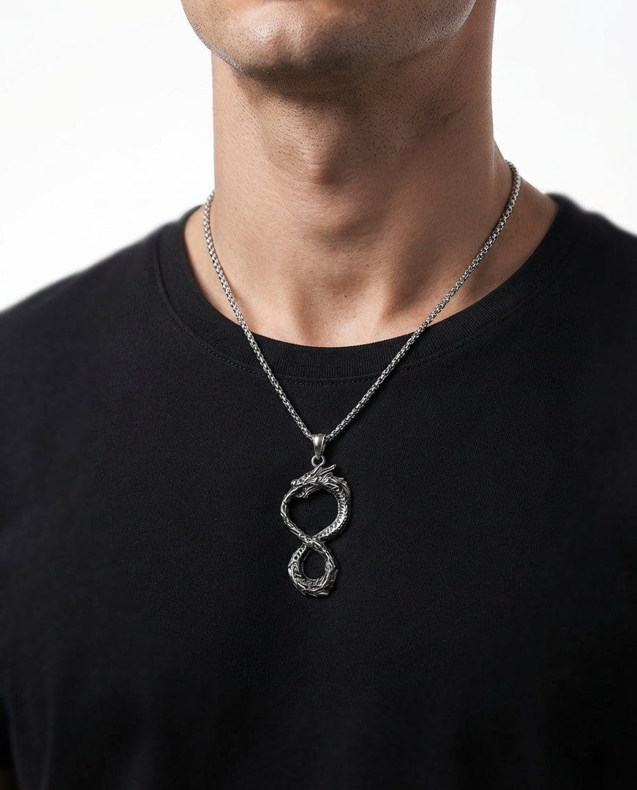Infinity Dragon Pendant