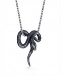 Coiled Serpent Pendant