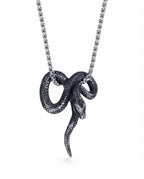 Coiled Serpent Pendant
