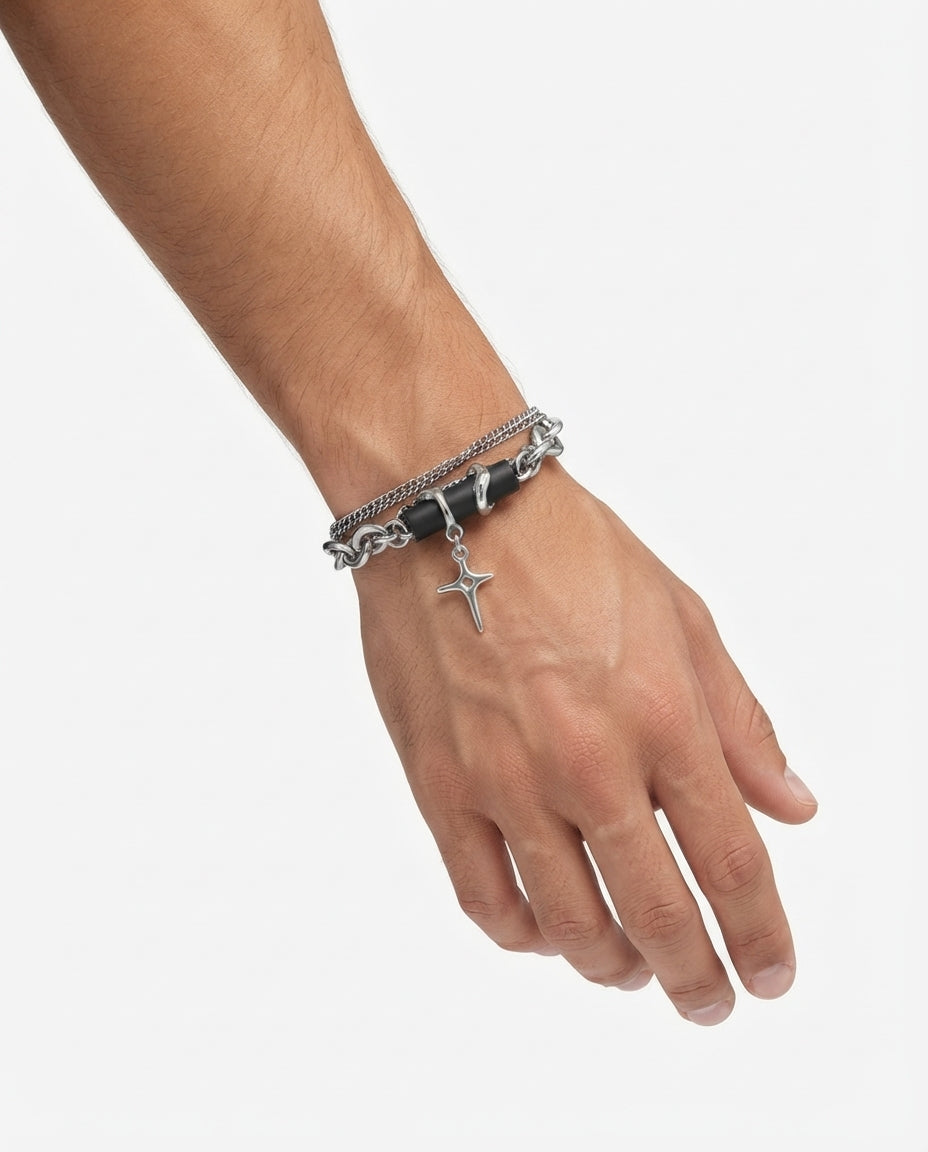 Serpent’s Cross Bracelet