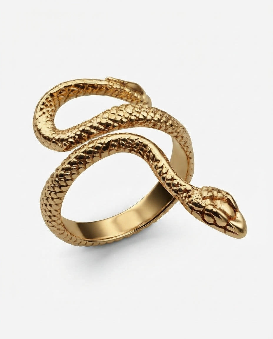 Serpent Coil Ring